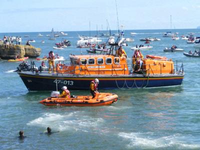 RNLI Lifeboats,  Moelfre Harbour