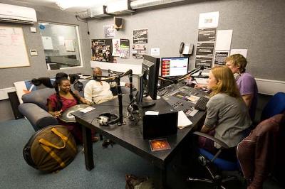 Be like Laura Swinton & Tom Powell at 'StormFM' Bangor Student Radio 