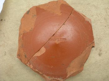 Samian pottery Anglesey