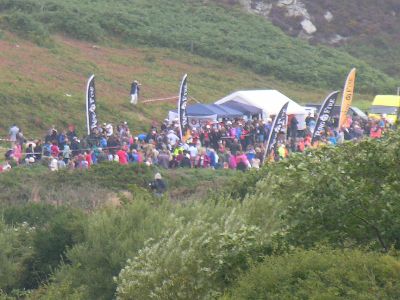 Will and Kate start Ring O'Fire ultra marathon, Holyhead, Anglesey